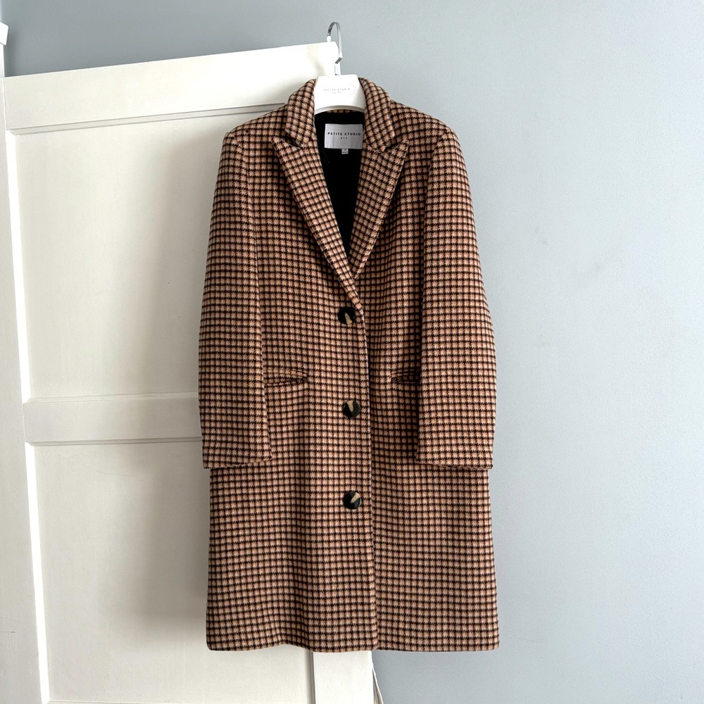 Petite wool coat